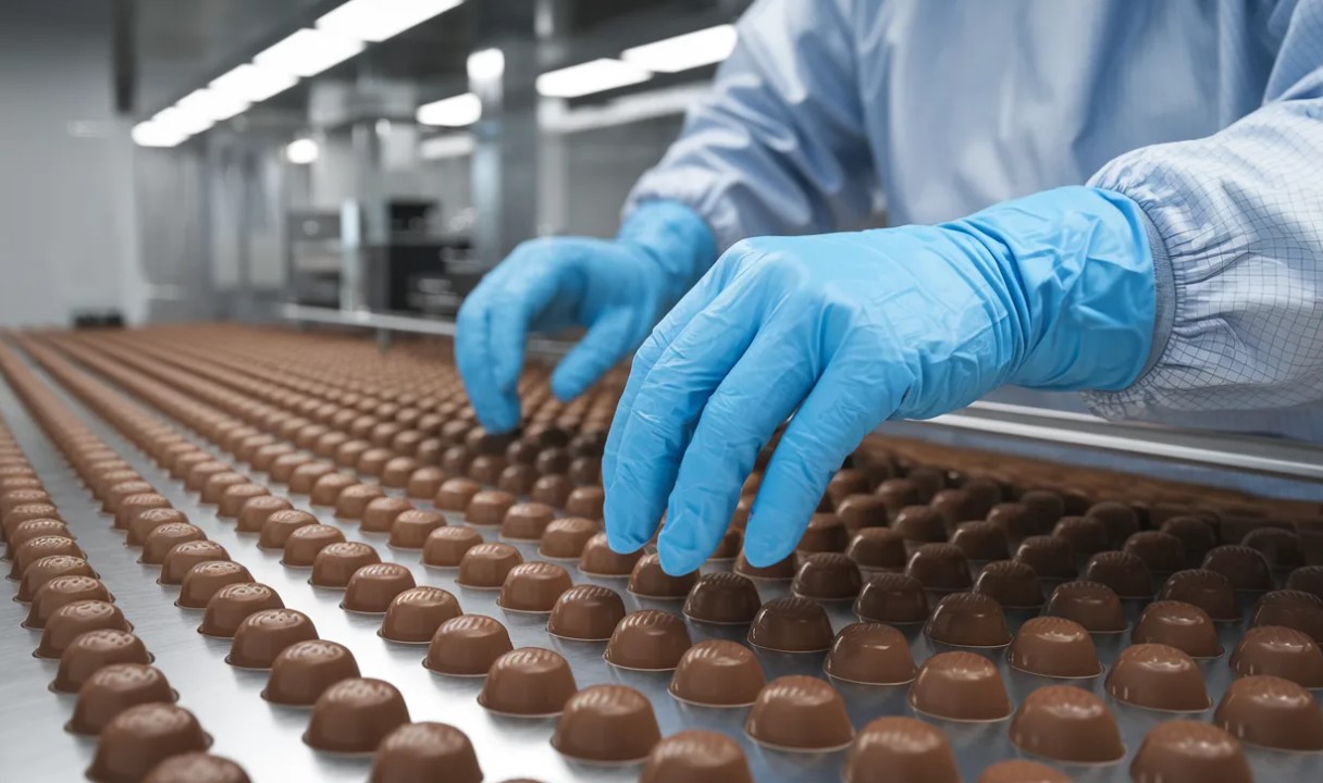 pakowanie czekoladek praca Islandia 2026